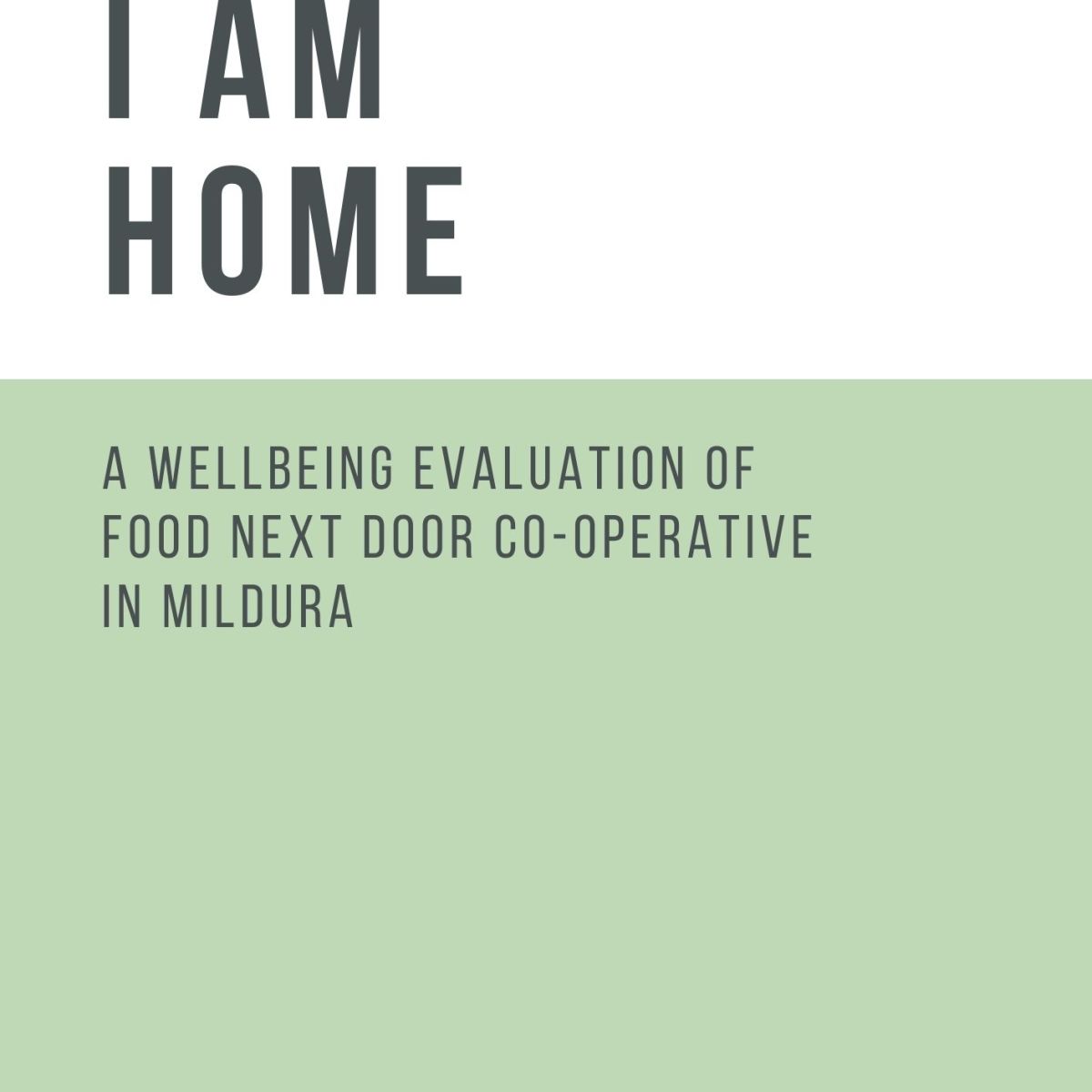 I am Home&nbsp;report